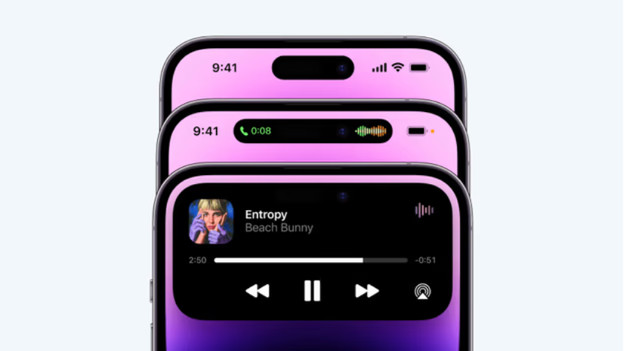 iPhone 16 : Dynamic Island et 2 boutons