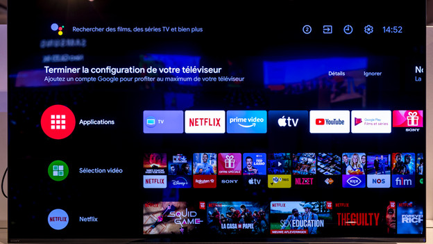 Réglage de l'image et du son Sony