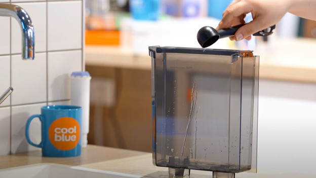 Descale the coffee machine