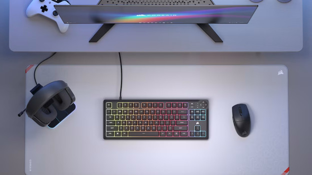 Corsair gaming setup