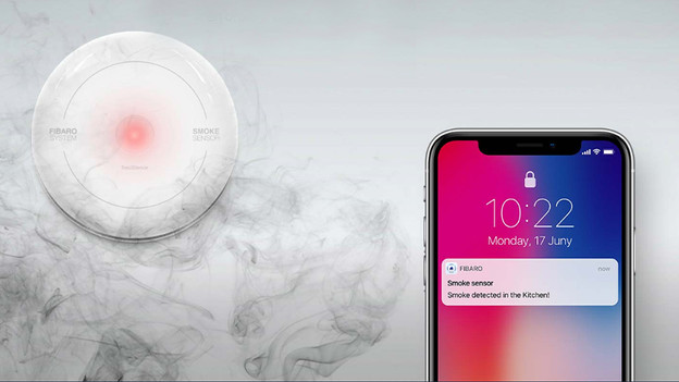 Smoke detector WiFi app