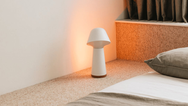 Philips Hue twilight wake up light in de hoek