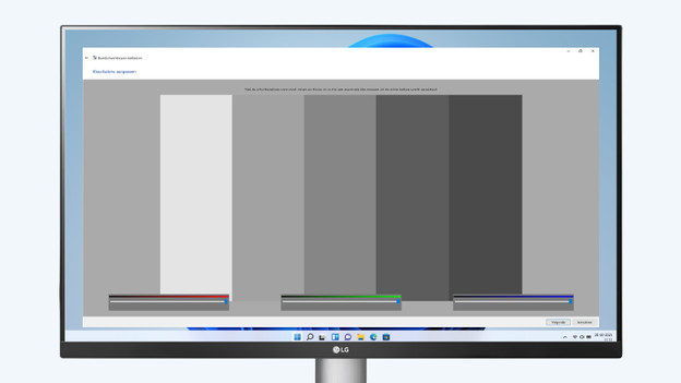 Définissez les bons niveaux de couleurs