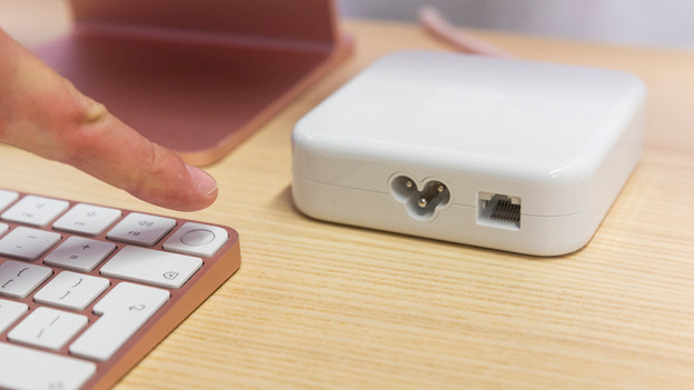 Touch ID and Ethernet connector