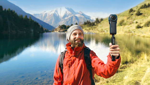 Action cam 360 degrees