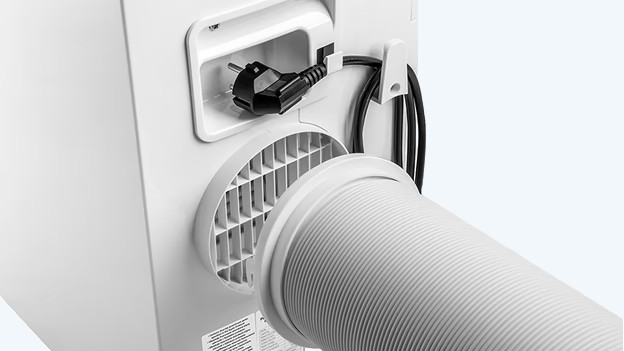 Tuyau d'évacuation d'air d'un climatiseur mobile