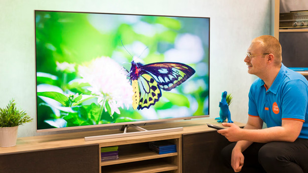 Philips The One TV in the living room