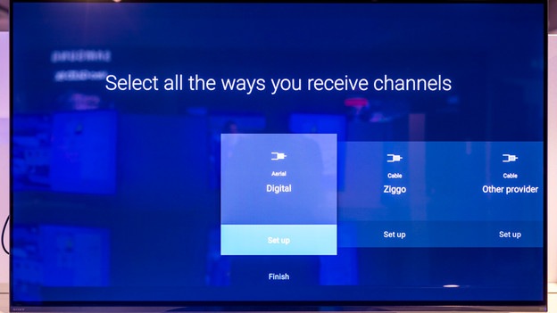 Receive Sony TV channels