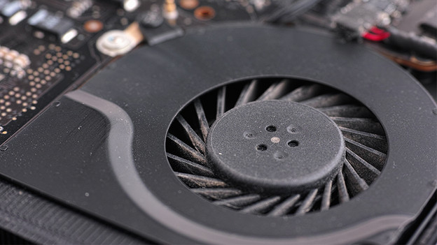 Fan in a laptop