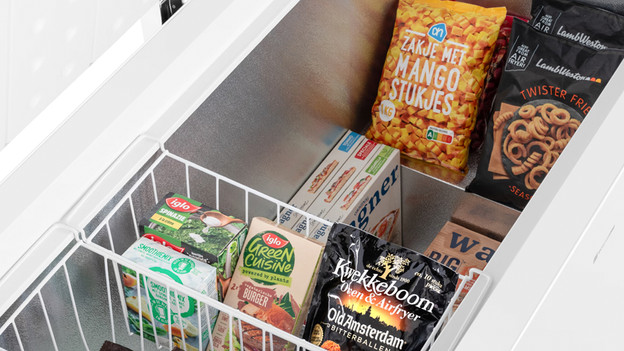 Diepvrieskist boodschappen