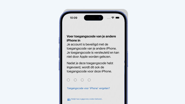 Voer je oude pincode in