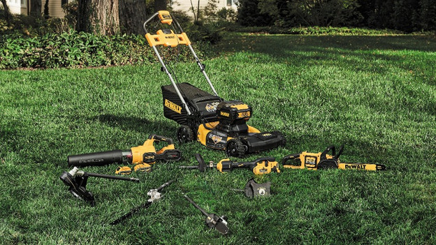 Plateformes de batterie DeWalt jardinage