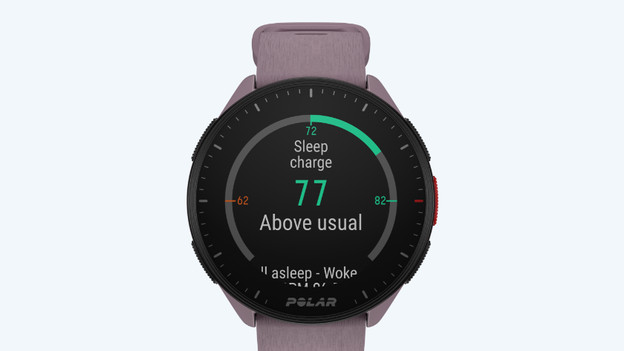 Polar Pacer: recovery time