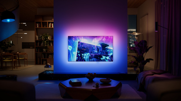 TV Philips avec barre de son