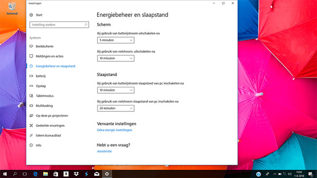 Gestion de l'alimentation et mode veille