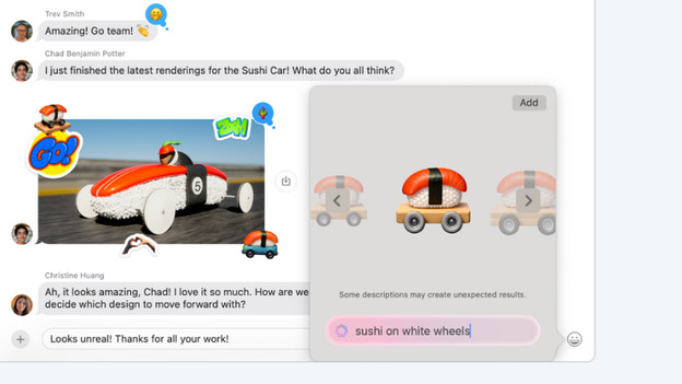 Genmoji: maak zelf unieke emoji's