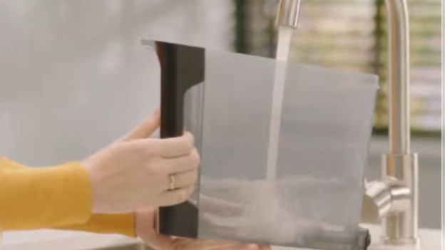 water in reservoir gieten