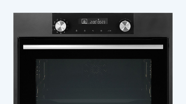 Display of built-in oven