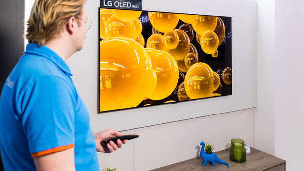 Contrast en zwartwaarden van de LG G1 OLED tv
