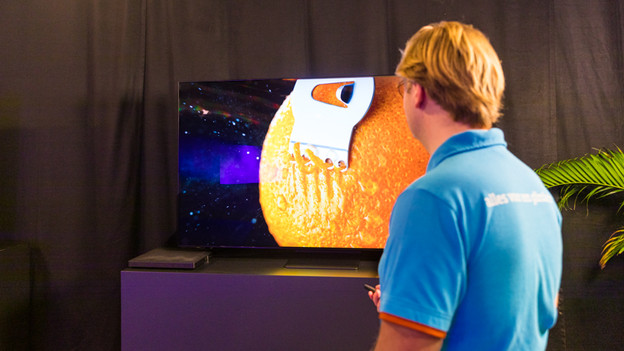 Brightness and colors of the QN95A Neo QLED TV