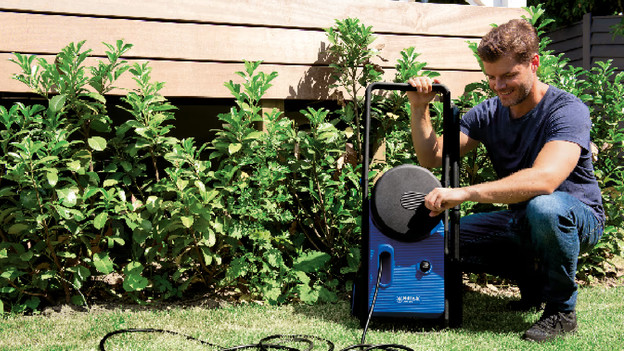 Hoe voorkom je dat de slang in de knoop raakt?
