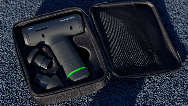 Hypervolt Go 3: 5 standen en 2 opzetstukken