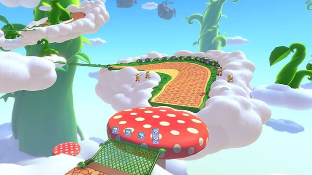 Mario Kart 8 Jardin Volant
