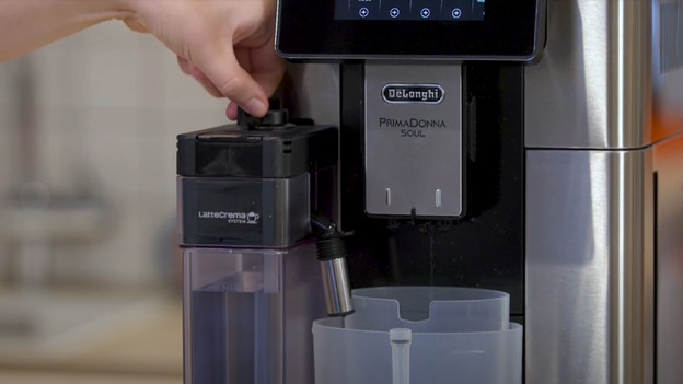 Rincez le système de lait