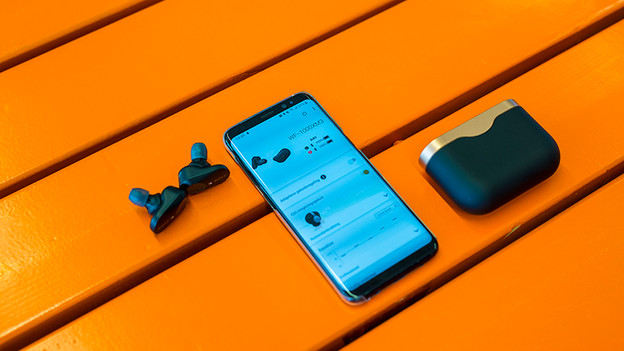 Sony WF-1000XM3 case en app