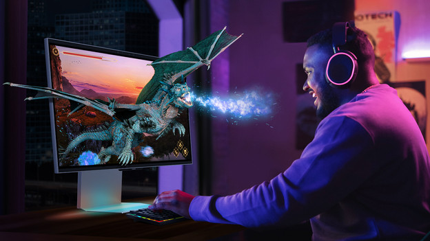 Écran PC Samsung Odyssey 3D