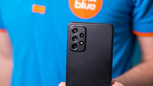 Samsung A72: complete camera opstelling, 3x optische zoom