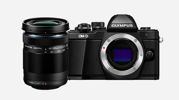 Haal de lens van de body