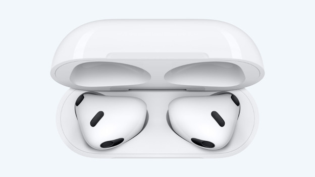 AirPods from above