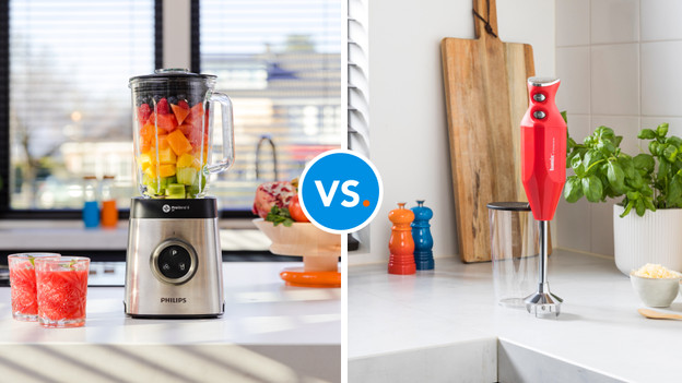  Wat zijn de verschillen tussen een blender en een staafmixer?
