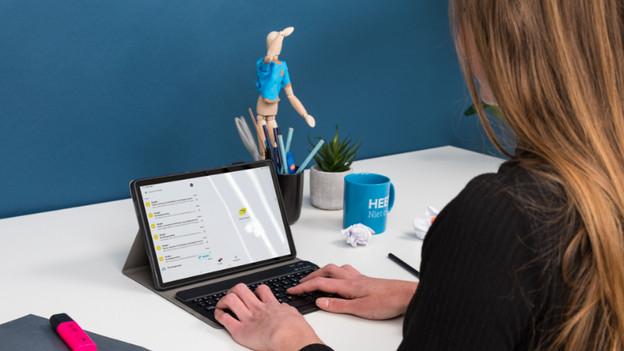 email instellen tablet
