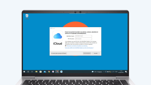 Connectez-vous avec votre Apple ID
