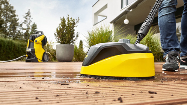 Nettoyeur à haute pression Karcher avec nettoyeur de terrasse