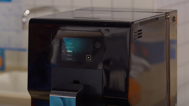 Sluit de machine aan