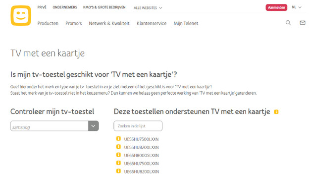 Telenet tv zoeken