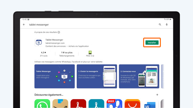 Télécharge l'appli.