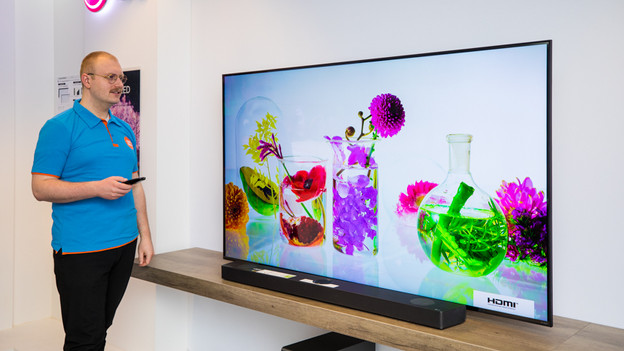 Brightness and colors of the LG QNED816