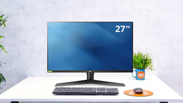 27-inch LG monitor for photo editing