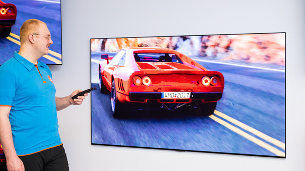 Angle de vision de la télévision LG OLED EVO G3