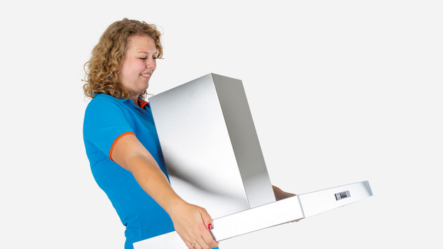 Coolbluer with range hood