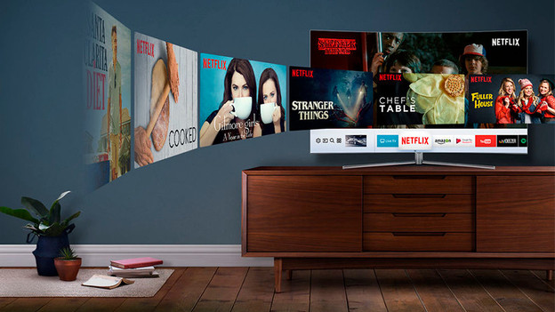 Commande facile d'une smart TV