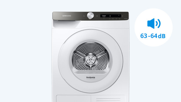 Geluidsniveau stille droogkast