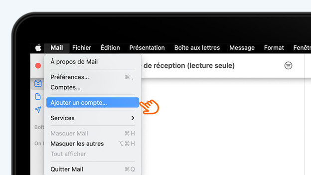 Ajouter un compte Apple Mail