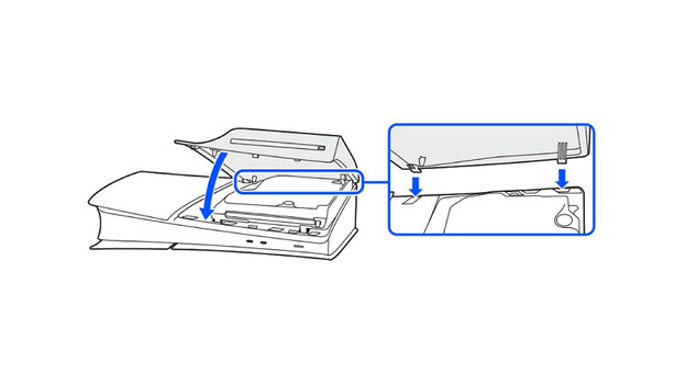 Attach the PS5 Slim cover