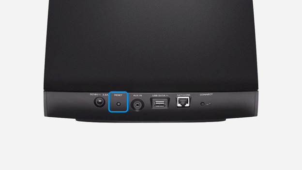 Reset een HS1 speaker