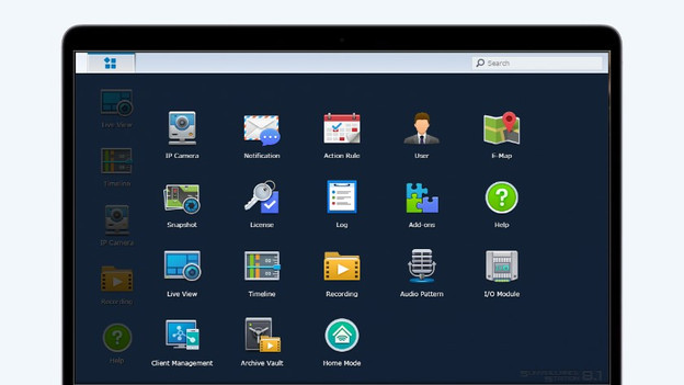 Synology IP camera instellingen via Surveillance Station